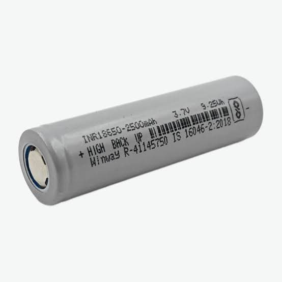 2500 mAh L-ion BATTERY
